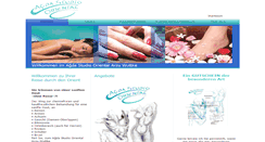 Desktop Screenshot of agdastudio-oriental.de