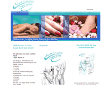 Tablet Screenshot of agdastudio-oriental.de